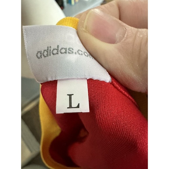 ADIDAS SPAIN HOME WC2002 L RAUL GONZALEZ ORIGINAL JERSEY SHIRT - Picture 7 of 7